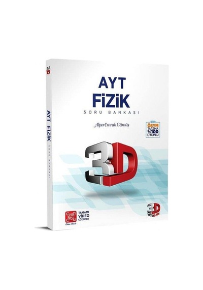 Kentkitap-Çözüm 3D Yayınları Ayt Fizik Soru Bankası