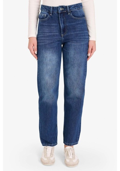 Defacto Mom Fit Yüksek Bel Bilek Boy Jean Yıkamalı Pantolon G6898ax25cwnm34 Mavi-nm34 Defacto Mom Fit Yüksek Bel Bilek Boy Jean Yıkamalı Pantolon G6898ax25cwnm34 Mavi-nm34