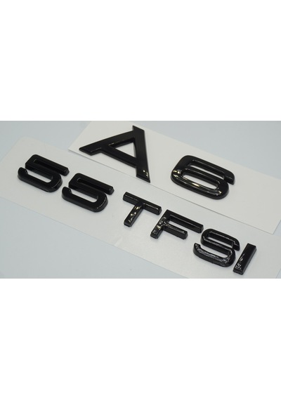 Dk Tuning Audi A6 55 Tfsi Parlak Siyah Abs Bagaj Yazı Logo Arma
