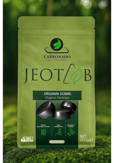 Jeotab Organik Gübre 250g Doğal, Katkısız, Kimyasal Içermeyen Güçlü Bitki Desteği 1000