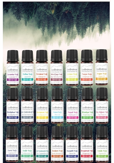 Lavendrose %100 Saf Bitkisel Aromaterapi Adaçayı Uçucu Yağı 10 ML