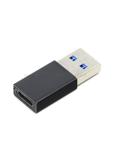 Dark Usb 3.0 Type A Erkek - Usb 3.1 Type C Dişi Dönüştürücü (Dk-A