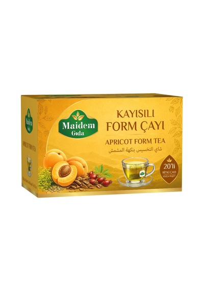 Maidem Hasat Kayısılı Form 20 Li Kutu 40 Gr