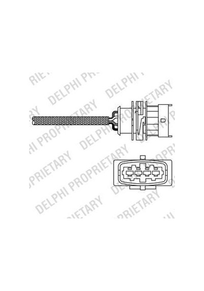 DELPHI ES20292-12B1 OKSİJEN SENSÖRÜ ASTRA VECTRA CORSA B