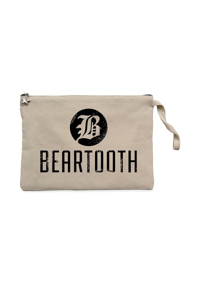 Beartooth Classic Krem Clutch Astarlı Cüzdan / El Çantası Krem