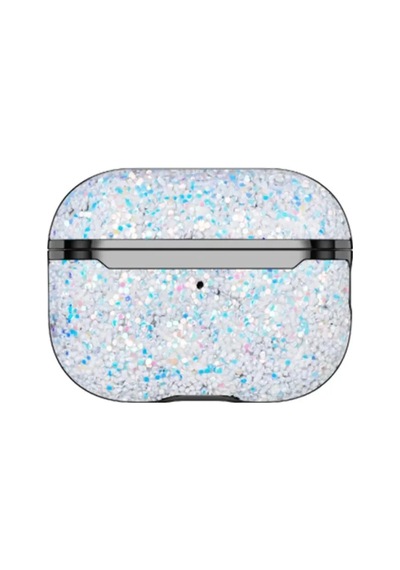 Jenerik Onegif Apple Airpods Pro 2 2.nesil Bright Simli Airpods Kapak - Gümüş