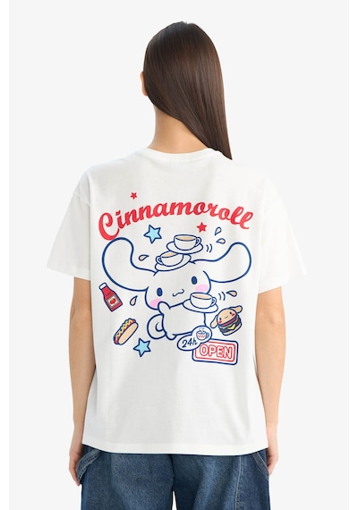 Defacto - Hello Kitty Oversıze Sırt Baskılı Tişört G1903AX26SP