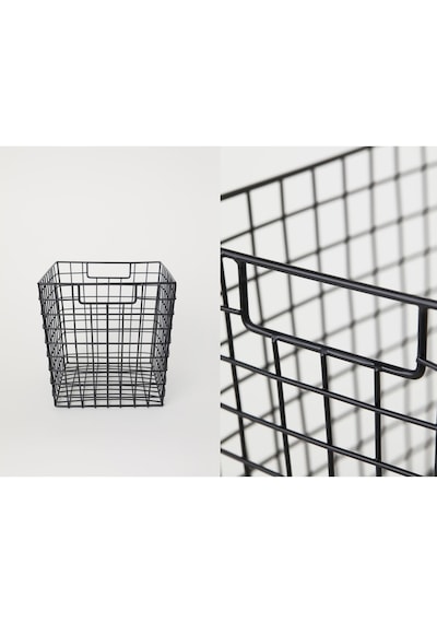 Metal Kafes Tel Dekoratif Grid Kare Sepet Wd-104