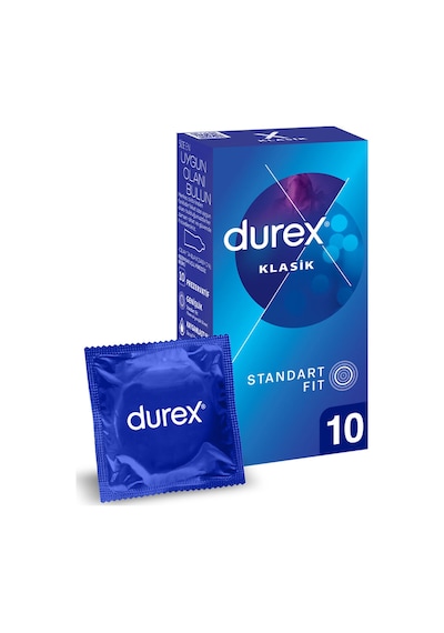 3 Adet Durex Klasik Prezervatif 10'lu