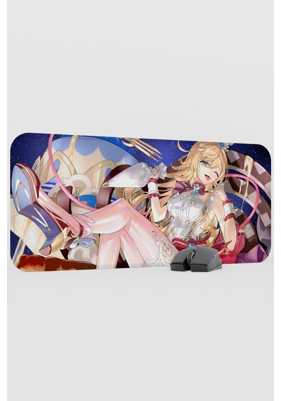 Escoffier Genshin Impact Anime Gacha V3 - 70x30 Xl Gaming Mouse Pad Fare Altlığı