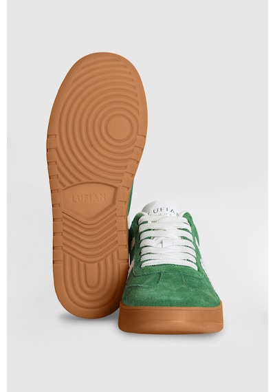 Lufian 111230262 Nelson Sneaker Erkek Deri Ayakkabı Yeşil