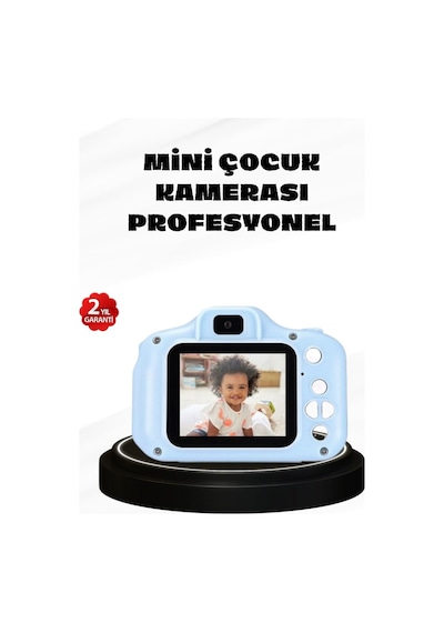 Çocuklar İçin Mini Dijital Kamera 1080p Hd 2.0 İnç Ekran Komik Filtreli Ve - Nnnnnn2325-5