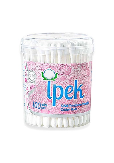 2 Adet İpek Kulak Pamuğu 100 Yuvarlak