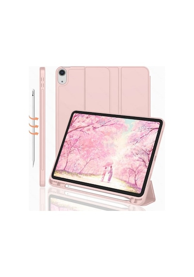 Apple Uyumlu iPad Air 5 Air 4 10.9" Kılıf Pen Charge Kalem Bölmeli