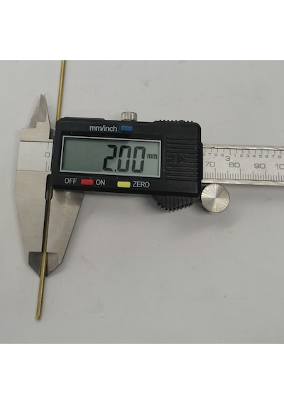 2 Mm Pirinç Çubuk Içi Dolu Yuvarlak Mil Saf 437194127