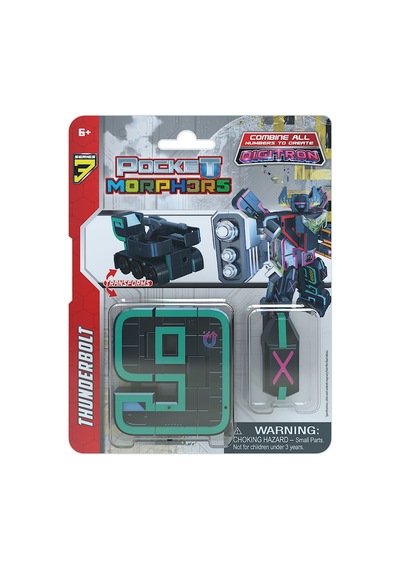 Pocket Morphers Dönüşebilen Numaralar Thunderbolt