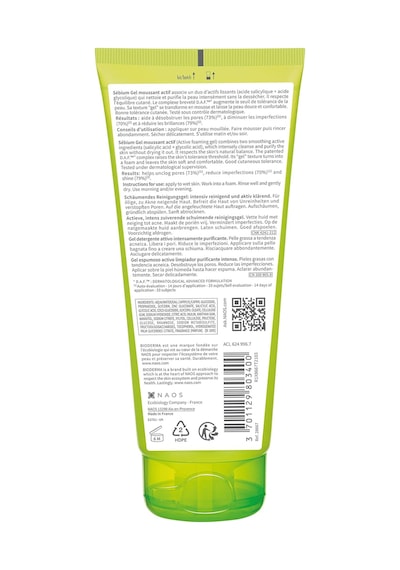 Bioderma Sébium Yağlı, Akne Eğilimli Cilt Sivilce Karşıtı Salisilik Asit Glikolik Asit Temizleme Jeli 200 Ml Sku: Smg8690010390301