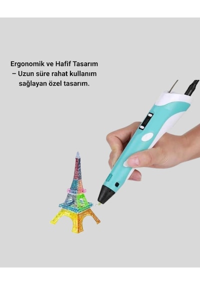 Ers Abs Ve Pla Filament Destekli 3d Yazıcı Kalem