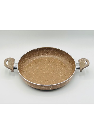 Cantef 24 Cm Yanmaz Yapışmaz Çift Saplı Teflon Tava Sahan