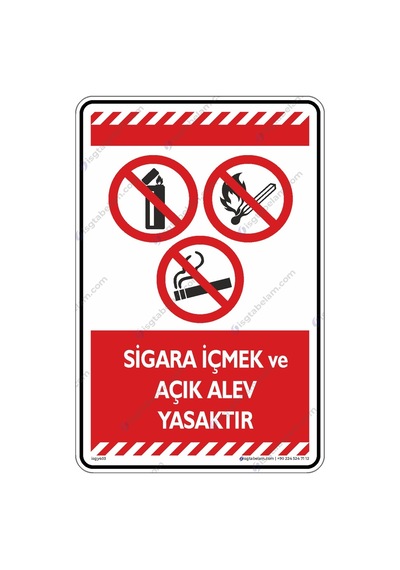 Sigara Içmek Ve Açık Alev Yasaktır (546112072)