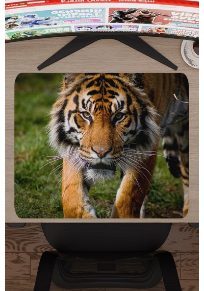 Karadeniz Kaplanı Kaymaz Dikişli Kauçuk Oyuncu Mousepad V4 - 48x40 Xl Gaming Mouse Pad Fare Altlığı