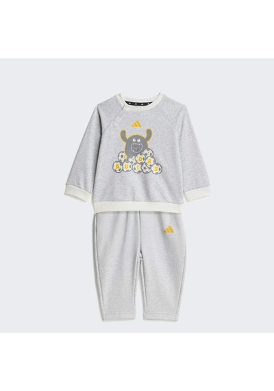 Adidas Kq9601 I Monster Set Çocuk Eşofman Takımı Gri
