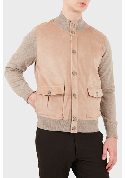 Gran Sasso Regular Fit Dik Yaka Ceket Erkek Ceket 57149 19649 030 Vizon