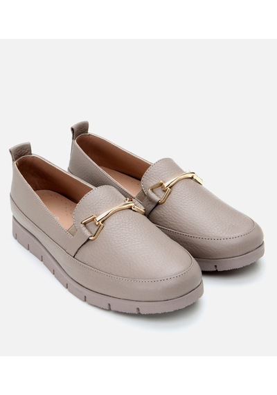 Hotiç Kadın Deri Vizon Tokalı Loafer