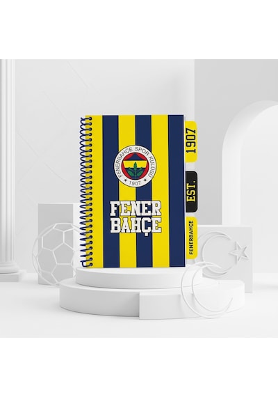 Bakgelal Fenerbahçe Fb Lisanslı Spiralli Ayraçlı Not Defteri Sarı Lacivert Taraftar Defteri 1 Adet - 9032960232116 Sarı - Lacivert