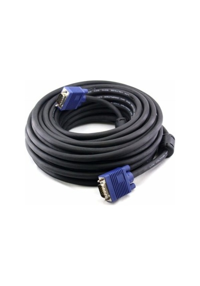 20 Metre Vga Kablo 20 Metre 15 Pin Erkek Erkek Kablo