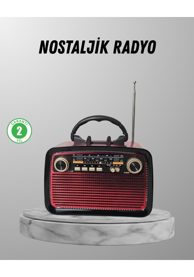 Nrzsnt Ahşap Dokulu Bluetooth Müzik Kutusu Vintage Led Tasarımıyla Modern Ses Deneyimi