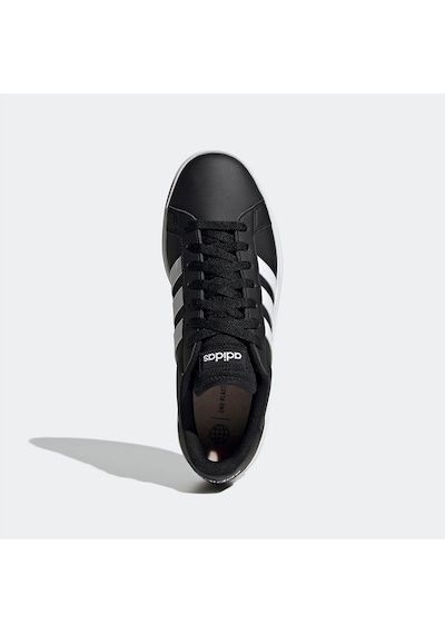 Adidas GW9251 Grand Court Base 2.0 Erkek Spor Ayakkabı Siyah - Beyaz