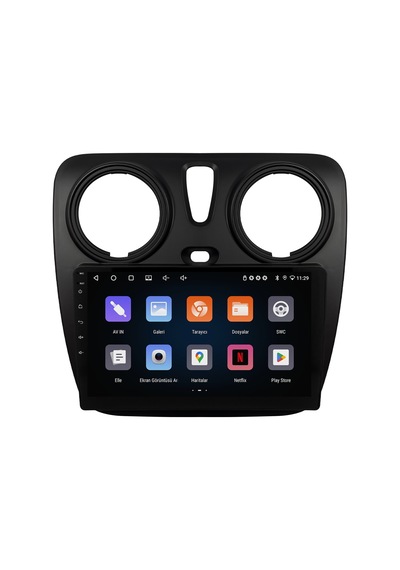 Dacia Dokker Android Multimedya Sistemi 2013-2020 Crv-4811xr 9"