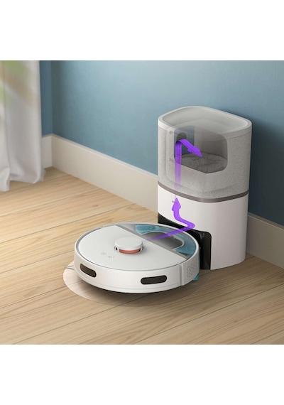 Philips XU3110/02 Islak Kuru Moplu Robot Süpürge Beyaz