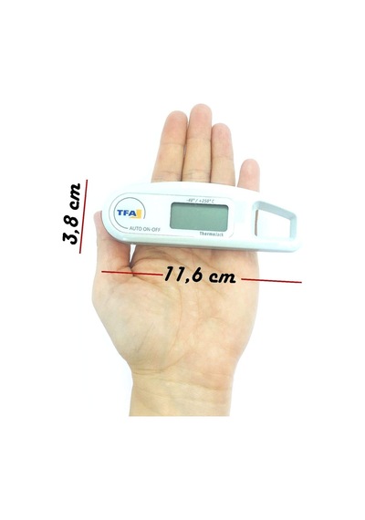 Tfa 30.1047.02 Thermojack Katlanır Çubuklu Termometre