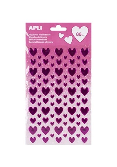 Aplı Etiket-aplı Pembe Kalpler 0