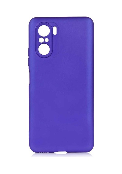 Xiaomi Redmi K40 Kılıf Zore Premier Silikon Kapak Saks Mavi