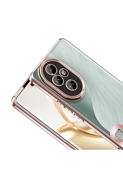 Honor 200 Pro Kamera Korumalı Logo Gösteren Zore Omega Kapak