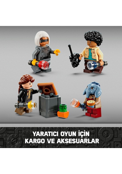 LEGO® Star Wars: Skeleton Crew  Onyx Cinder™ Uzay Aracı Seti 75374- 10 Yaş ve Üzeri Star Wars Sevenler için Oyuncak Yapım Seti (1325P)