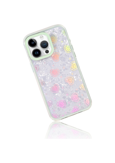 Apple iPhone Uyumlu 15 Pro Lumi Desenli Kapak - Yeşil Bzsxx00 1