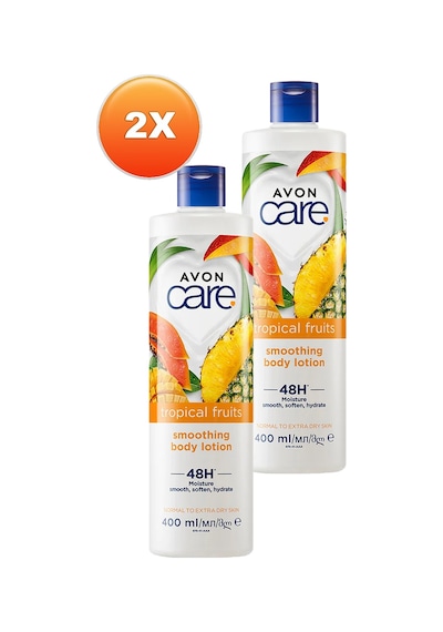 Avon Care Tropical Fruits Vücut Losyonu 2 x 400 ML Avon Care Tropical Fruits Vücut Losyonu 2 x 400 ML