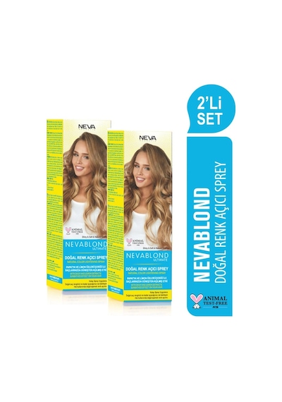 Nevablond Ultımate Doğal Renk Açıcı Sprey 2 x 150 ML