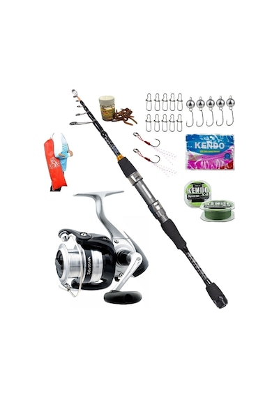 Daiwa Strikeforce 2500 2.28mt 0,5-10gr Ryuji Rock Fish Teleskopik Lrf Olta Takımı Seti