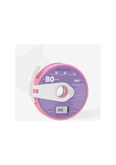 Staleks Expert Düz Tırnak Törpüleri İçin Yedek Zımpara Papmam 240 Grit 7 Mt.