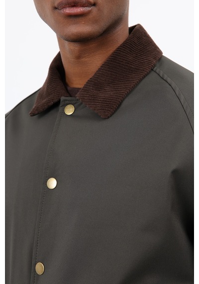 Antioch Kontrast Yaka Erkek Mont Haki