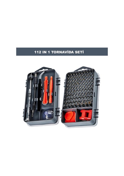 Tr Dailytech 112 İn 1 Hassas Coklu Tornavida Cep Telefonu Tamir Seti
