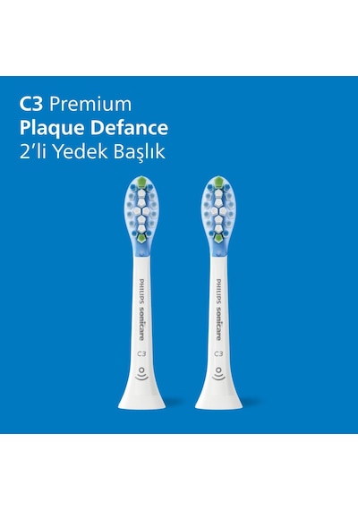Philips Sonicare Premium Plaque Defence Yedek Başlık, 10 Kat Daha 51675911