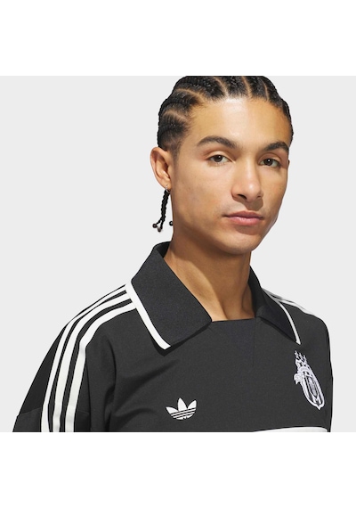Adidas Originals Rugby Siyah Polo Sweatshirt Jz6967