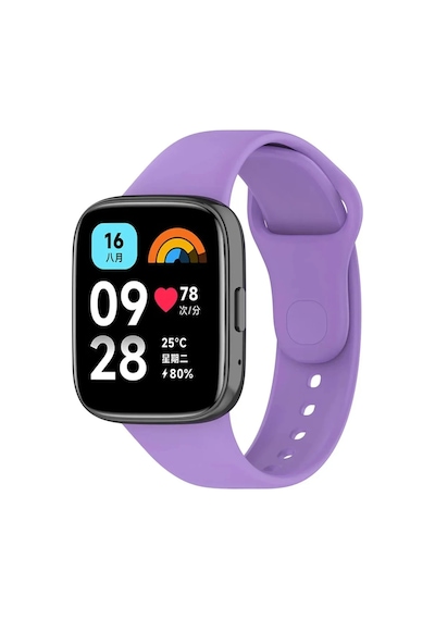 Gld-spt- Newface Xiaomi Redmi Watch 3 Active Klasik Kordon - Lila