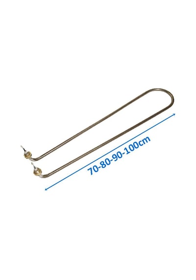 Benmari Mutfak  Rezistansı  Rekorlu Kıvrık U Boyu 70 CM - 2250 Watt
